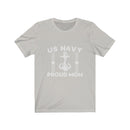 US Military Proud Mom Veteran Unisex Short Sleeve Shirt.