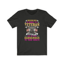 US Military I'M Married To A Veteran Unisex Short Sleeve Shirt.