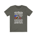 US Military I'M Veteran I Fought To Protect My Country Unisex Short Sleeve Shirt.