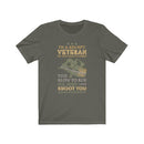 US Military Veteran The Good Fight A Grumpy Old Unisex Short Sleeve Shirt.