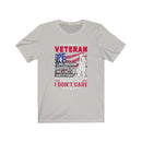 US Military I'M A Veteran I Love Freedom Unisex Short Sleeve Shirt.