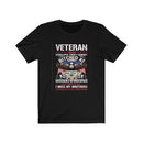 US Air Force Veteran I miss being cool, Tired And Hungry Unisex Short Sleeve Shirt.