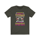 US Military I'M Married To A Veteran Unisex Short Sleeve Shirt.