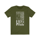 US Military On Friday We Wear Red Veteran Unisex Short Sleeve Shirt.