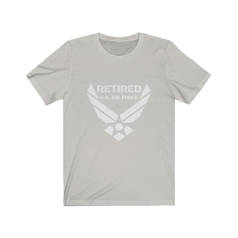 US Retired Air Force Veteran Unisex Short Sleeve Shirt.