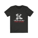 US Military He Is My Hero Veteran's Wife Unisex Short Sleeve Shirt.