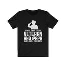US Military I Have Two Titles Veteran And Mom Veteran Unisex Short Sleeve Shirt.
