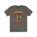 US Firefighter Make the Best Dads Unisex Short Sleeve Shirt.