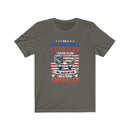 US Military I'M A US Military Veteran Unisex Short Sleeve Shirt.