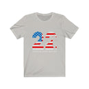 US Military 22 Day A Veteran Lives Matter Unisex Short Sleeve Shirt.