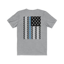 Praying State Trooper Flag T-Shirt-Praying Deputy Flag Shirt-Praying Police Officer T-Shirt-No Front Design.