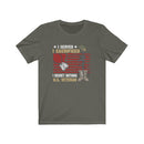 US Military I Served I Scarified Veteran Unisex Short Sleeve Shirt.