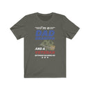 US Military I'M A Dad Grandpa And A Veteran Unisex Short Sleeve Shirt.