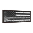 Correctional Officer Framed Canvas-A Thin Line Between Chaos and Order.