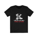 US Military He Is My Hero Veteran's Wife Unisex Short Sleeve Shirt.