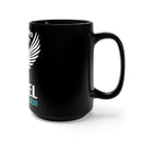 Empowered Survivor - PTSD Awareness Black 15oz Ceramic Mug