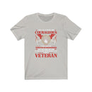 US Military I Will Be Strong And Courageous Veteran Unisex Short Sleeve Shirt.