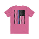 Praying State Trooper Flag T-Shirt-Praying Deputy Flag Shirt-Praying Police Officer T-Shirt-No Front Design.