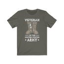 US Army Veteran of the United State Unisex Short Sleeve Shirt.