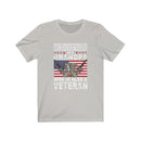 US Military Never Underestimate The Power Of Grandpa Veteran Unisex Short Sleeve Shirt.