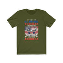 US Military I'M A US Military Veteran Unisex Short Sleeve Shirt.