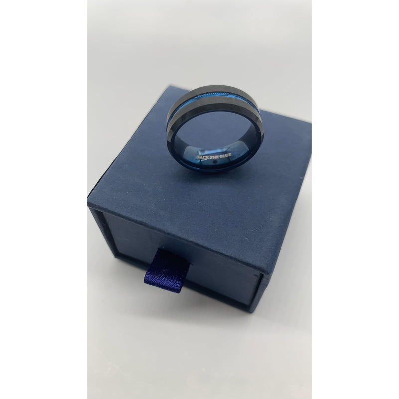 Thin Blue Line Ring-Back the Blue.