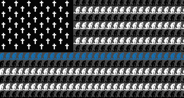 What is the meaning of the thin blue line flag?
