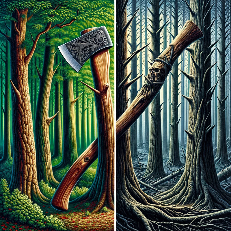What does the Forest and the Axe Proverb Mean?