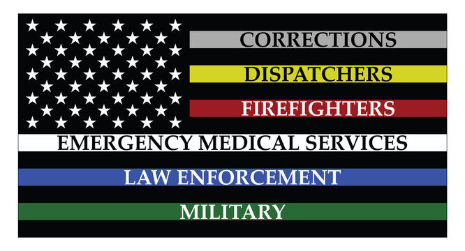 Police Officer Flags: The Meaning Behind the Colors
