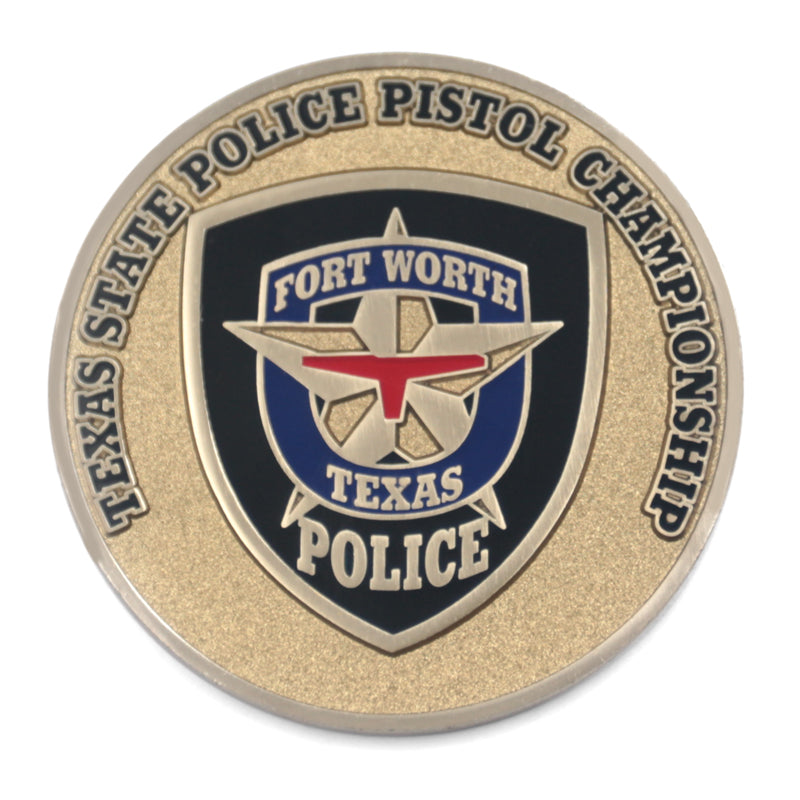 Texas State Police Challenge Coins – Honoring Texas Police Officers