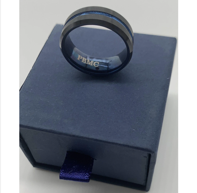 Thin Blue Line Ring - Back the Blue