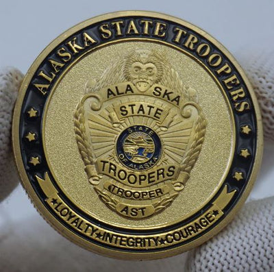Preserving Brotherhood: The Legacy of Alaska State Troopers Challenge Coins
