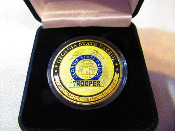 Georgia State Patrol Challenge Coins: Inspiring Professionalism and Integrity on the Peach State's Highways