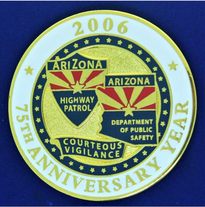 Symbolic Tokens of Courage: Arizona Highway Patrol Challenge Coins