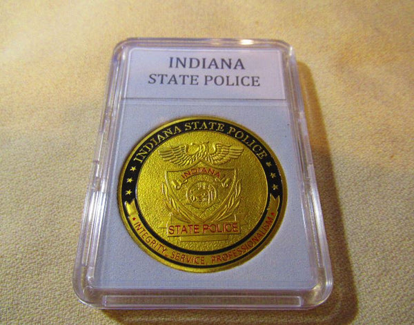 Indiana State Police Challenge Coins: Commemorating Valor and Service in the Crossroads of America