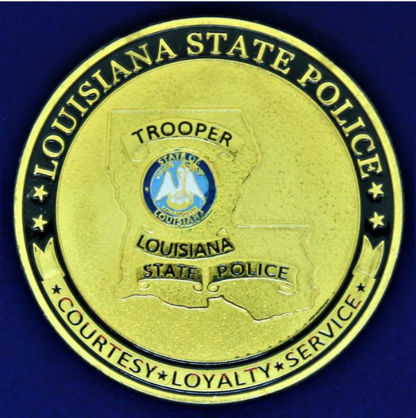 Louisiana State Police Challenge Coins: Embodying Courage and Commitment in the Pelican State