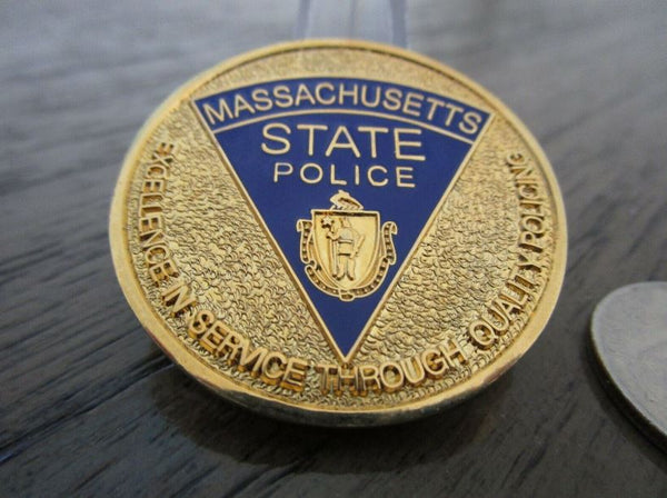 Massachusetts State Police Challenge Coins: Commemorating Valor and Integrity in the Bay State
