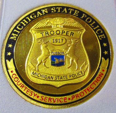 Michigan State Police Challenge Coins: Honoring Service and Courage in the Great Lakes State