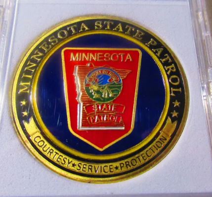 Minnesota State Patrol Challenge Coins: Commemorating Valor and Service in the Land of 10,000 Lakes