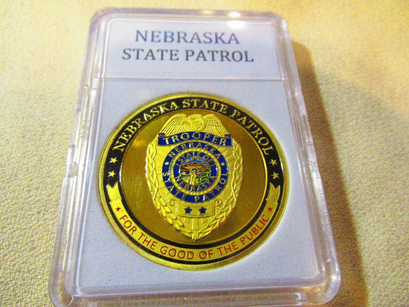 Nebraska State Patrol Challenge Coins: Honoring Excellence and Integrity in the Cornhusker State