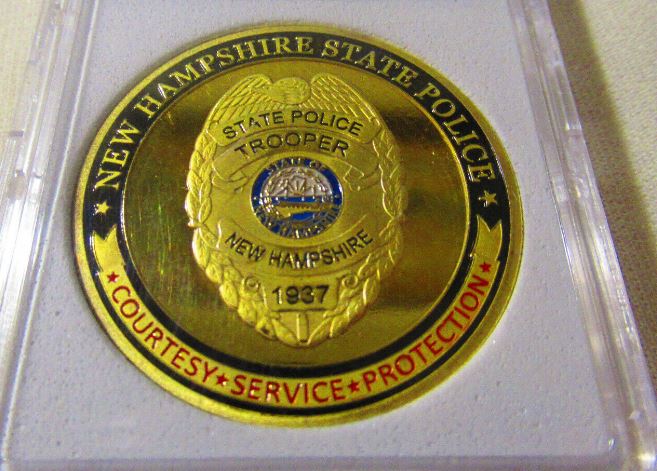 New Hampshire State Police Challenge Coins: Commemorating Valor and Service in the Granite State
