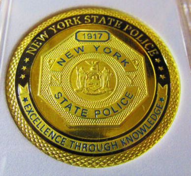 New York State Police Challenge Coins: Commemorating Service and Honor in the Empire State