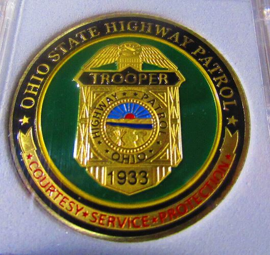 Ohio State Highway Patrol Challenge Coins: Honoring Service and Excellence on Ohio's Highways