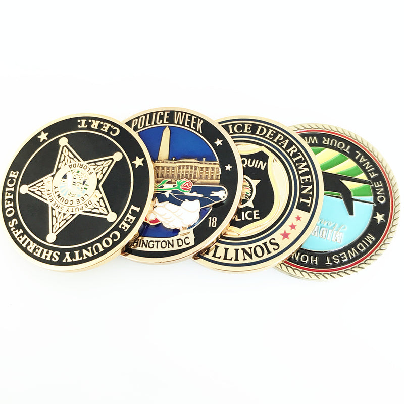 Nebraska State Police Challenge Coins – Honoring Nebraska Police Officers