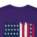 US Vector: Military Design T-Shirt Celebrating American Pride and Strength