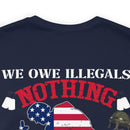Honoring Our Veterans: Military Design T-Shirt - We Owe Them Everything