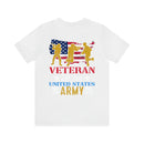 Honoring Courage: Veteran of the United States Army Military Design T-Shirt