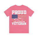 Proud Veteran: Military Design T-Shirt Honoring Courage and Dedication