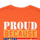 Proud Salute to My Veteran Grandpa T-Shirt: Honoring Family's Military Legacy