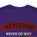 Ever Ready Veterans: Military Design T-Shirt - Always Prepared, Never Forgotten